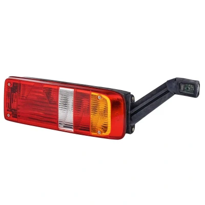 Abbildung von HELLA 2VP 340 934 201 Heckleuchte rechts mehrfarbig schwarz ohne Glühlampen