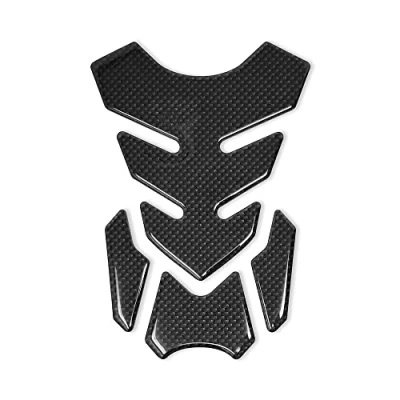 Abbildung von 4R Quattroerre.it 18169 Tankpad 3D Motorrad Tankschutz Full Carbon, 19 x 13 cm