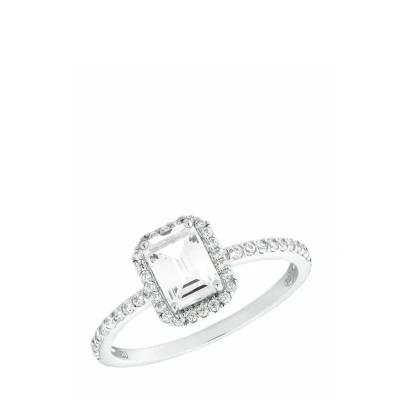Abbildung von Amor Ring 925 Sterling Silber Damen Ringe, mit Zirkonia synth., Silber, Kommt in Schmuck Geschenk Box, 2035584