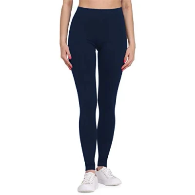Abbildung von Bellivalini Damen 3/4 Leggings aus Bio Baumwolle BLV50 184 (Dunkelblau, XL)