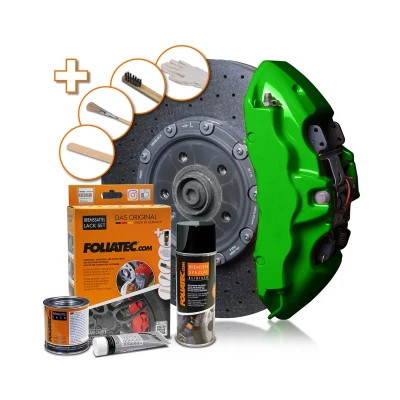 Abbildung von FOLIATEC 2166 Bremssattellack Spraydose 400, 125, 50 grün