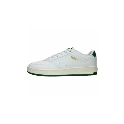 Abbildung von Puma Unisex Court Classic Turnschuhe, White Vine Gold, 40.5 EU