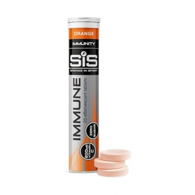 Abbildung von Science in Sport Immune Tabletten 20 Stk. Orange Vitamin C mit Eisen, Vegan &amp; glutenfrei, Brausetabletten zur Unterstützung des Immunsystems