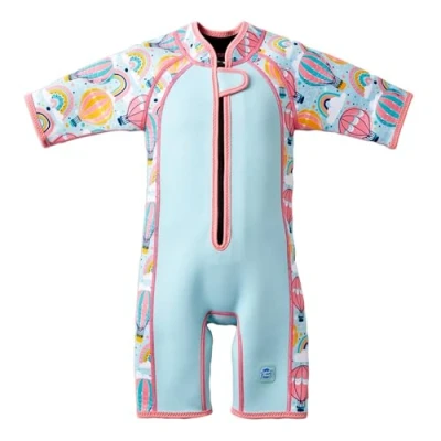 Abbildung von Splash About Unisex Youth Shortie schwimmanzug Kinder Kurzer Nassanzug, Up &amp; Away, 2 4 Jahre EU