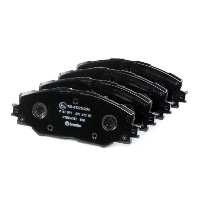 Abbildung von BREMBO P 83 071 Bremsbelagsatz exkl. Verschleißwarnkontakt ohne Zubehör TOYOTA: RAV4 III Off Road, Auris Estate, Hatchback