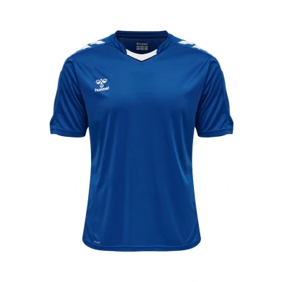 Abbildung von Hummel Hmlcore XK POLY S/S Tshirt print, Herren, Größe: XXL, True blue