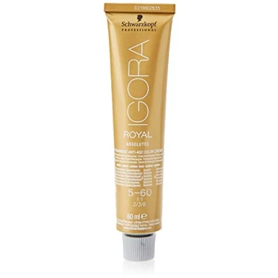 Abbildung von Schwarzkopf Professional Igora Royal Absolutes Permanente Färbung 60 ml 5 Hellbraun Schoko Natur