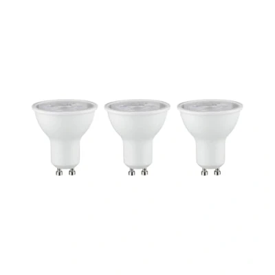 Abbildung von Paulmann 28930 LED Lampe Reflektor 3er Set 3x250lm 36 3x3,5 Watt Leuchtmittel Weiß matt 4000 K GU10