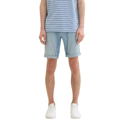 Abbildung von TOM Tailor Jeans Shorts, Herren, Größe: 31, Light stone blue denim