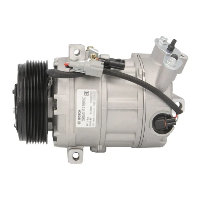 Abbildung von BOSCH 1 986 AD1 276 Kompressor 12V PAG 46 R134a mit Montageanleitung, Dichtring RENAULT: Laguna 3 Grandtour, 3, III Coupe