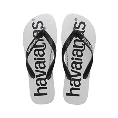 Abbildung von Havaianas Top Logomania Flip Flops Unisex, Schwarz/Schwarz, 41/42 EU