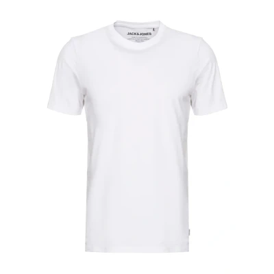 Abbildung von Jack &amp; Jones TEE SS O NECK NOOS Tshirt basic, Herren, Größe: Large, White