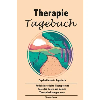 Abbildung von Therapie Tagebuch: Psychotherapie Tagebuch. Reflektiere deine und hole das Beste aus deinen Therapiesitzungen raus.