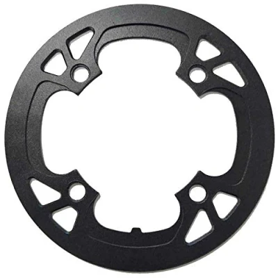 Abbildung von M Wave Unisex Adult PD G 104 CNC Kettenschutz, Schwarz, für Lochkreis 104mm, 38 Zähne