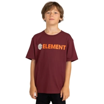 Abbildung von Element Blazin Tshirt print für Kinder, Größe: 128, Red