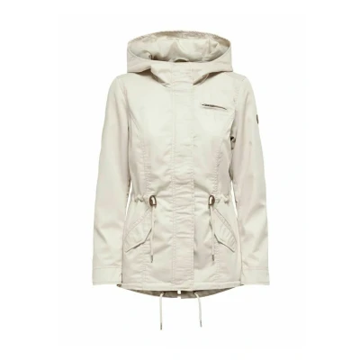 Abbildung von ONLY Onllorca Parka, Damen, Größe: Small, Offwhite