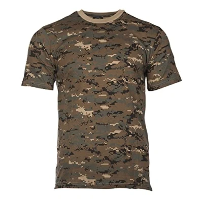 Abbildung von Mil Tec Unbekannt Herren T shirt 11012071 Shirt, Digital Woodland, S EU