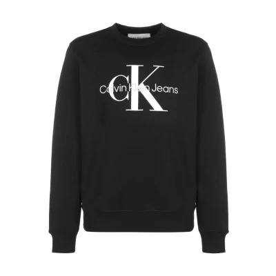 Abbildung von Calvin Klein Jeans CORE Monogram Crewneck Sweatshirt, Herren, Größe: XS, Ck black