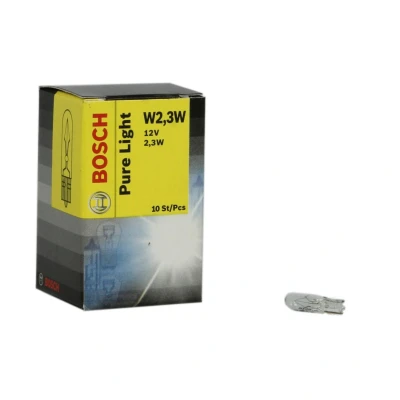 Abbildung von BOSCH 1 987 302 240 Glühlampe, Kennzeichenleuchte 12 2,3 W2,3W W2x4.6d