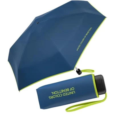 Abbildung von Benetton Taschenschirm Ultra Mini Flat FS 2024 Blue Sapphire