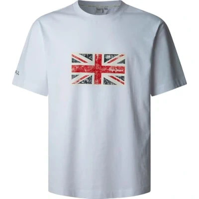 Abbildung von Pepe Jeans Union TEE Tshirt print, Herren, Größe: XL, White