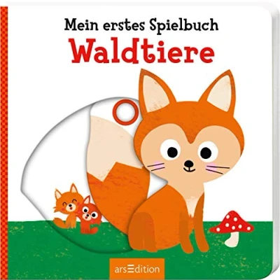 Abbildung von Mein erstes Spielbuch Waldtiere: mit stabilen Schiebern die Bestsellerreihe lustigen Schiebern, fördert Feinmotorik und den Sprachererwerb für Kinder ab 18 Monaten