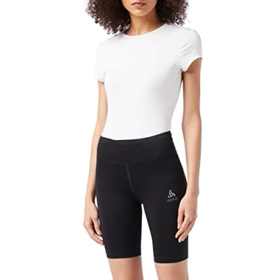 Abbildung von Odlo Essential Tight Damen Schwarz, Größe L