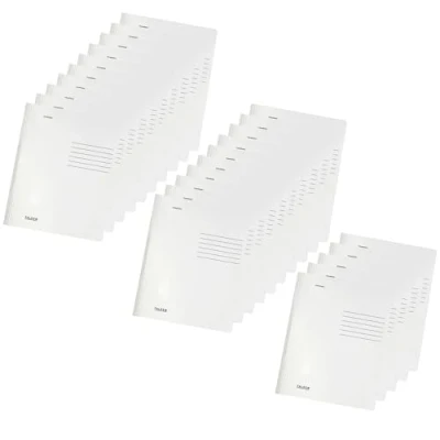 Abbildung von Original Falken 25er Pack Recycling Schnellhefter DIN A4 Intensivfarbe weiß. Made in Germany Blauer Engel Hefter Papphefter Kartonschnellhefter Schulhefter Pappordner Mappe Schulordner