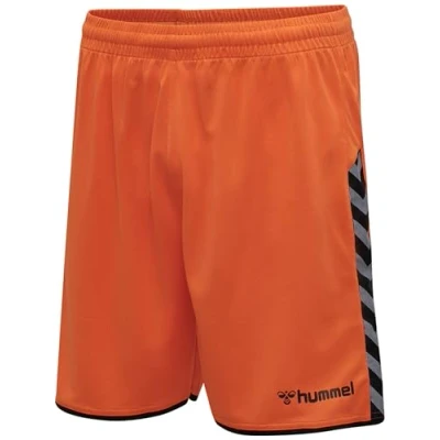 Abbildung von Hummel Hmlauthentic kurze Sporthose, Herren, Größe: XXL, Yellow/black