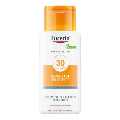 Abbildung von Eucerin Sun Sensitive Protect Body Lotion Extra Light LSF 30