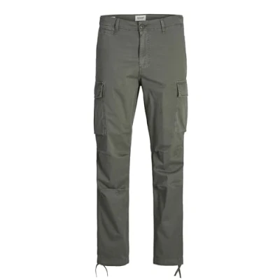 Abbildung von Jack &amp; Jones Jpstace Jjtucker AMA NOOS Cargohose, Herren, Größe: 34x34, Agave green