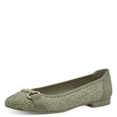 Abbildung von Tamaris Klassischer Ballerina, Damen, Größe: 37, Sage Schuhe