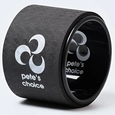 Abbildung von pete&#039;s choice Mini Yoga Rad 16cm Anfängerfreundliches Yogarad Klein Bequemes, Stabiles, Sicheres Baby Wheel Körperhaltung Verbessern. Übungen zu Hause Gegen Rückenschmerzen
