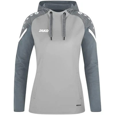 Abbildung von JAKO Damen Sweatshirt met capuchon Kapuzensweat Performance, Soft Grey/Steingrau, 38 EU