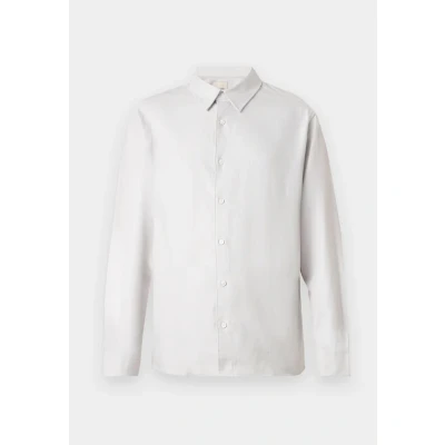 Abbildung von Calvin Klein Flanellhemd »LS MELANGE FLANNEL EASY SHIRT«, Mit Rundhalsausschnitt, regular fit