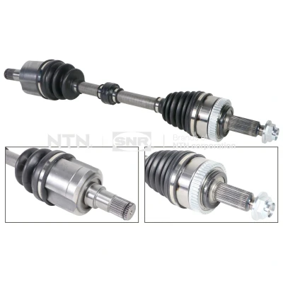 Abbildung von SNR DK84.012 Antriebswelle Vorderachse links 680mm mit Gummilager HYUNDAI: ix35, KIA: Sportage III