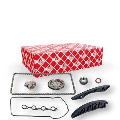 Abbildung von FEBI BILSTEIN 171475 Steuerkettensatz Zahnkette, Kette geschlossen HYUNDAI: i20 I Hatchback, i30 II KIA: RIO 3