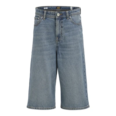 Abbildung von Jack &amp; Jones Junior IRON Original Jeans Shorts für Kinder, Größe: 128, Blue denim