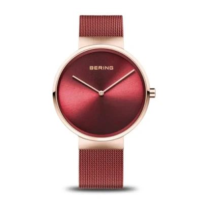 Abbildung von BERING Damen Uhr Quarz Movement Classic Collection mit Edelstahl und Saphirglas 14539 363 5 ATM