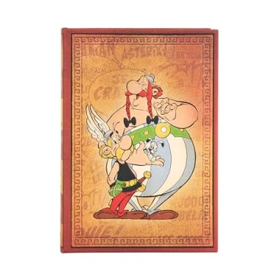 Abbildung von Asterix &amp; Obelix (The Adventures of Asterix) Midi Unlined Hardback Journal (Elastic Band Closure)