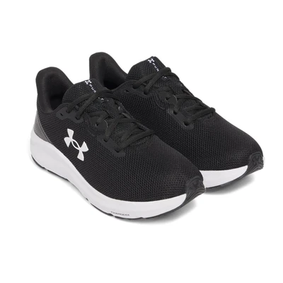 Abbildung von Under Armour Charged Pursuit 4 Laufschuh Straße, Damen, Größe: 41, Black/white Schuhe