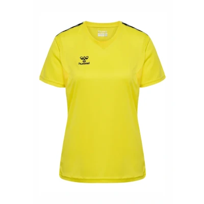Abbildung von Hummel Authentic Sport Tshirt, Damen, Größe: 44, Blazing yellow