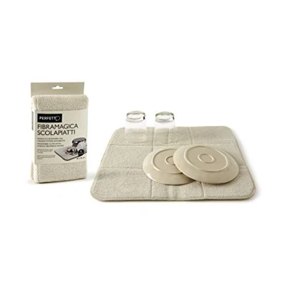 Abbildung von Perfetto 0263C Scolapiatti in microfibra super Assorbente Abtropfgestell, Superabsorbierende Mikrofaser, Verschiedene Farben