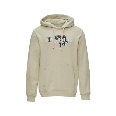 Abbildung von s.Oliver MIT Stickerei UND KÄNGURUTASCHE Kapuzenpullover, Herren, Größe: Large, Helles beige