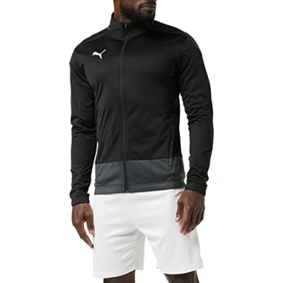 Abbildung von Puma Teamgoal Training Jacket Trainingsjacke, Herren, Größe: XL, Black/asphalt