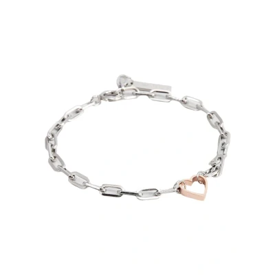 Abbildung von Liebeskind Berlin Armband, Damen, Größe: 20, Bicolor (silver, ip rosegold)