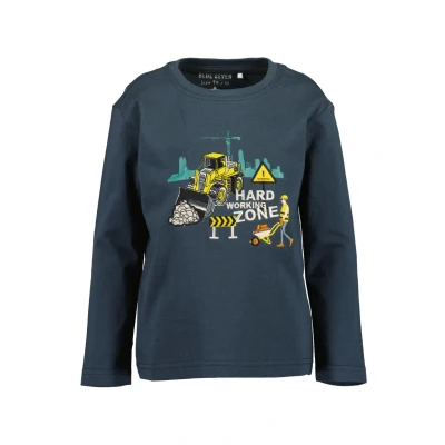 Abbildung von Blue Seven Langarm Vehicle Langarmshirt für Kinder, Größe: 116, Blau
