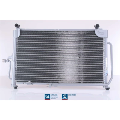 Abbildung von NISSENS 94411 Klimakondensator ohne Trockner Aluminium 546 R 134a