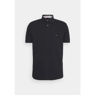 Abbildung von Tommy Hilfiger Herren Poloshirt Kurzarm 1985 Regular Polo Fit, Mehrfarbig (Blue Spell / White), S