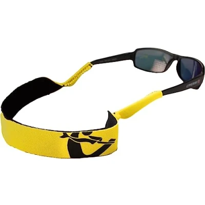 Abbildung von Cressi Unisex Adult Eyewear Neo Retainer Schwimmendes Neoprenband für Brillen, Gelb/Schwarz, Einheitsgröße